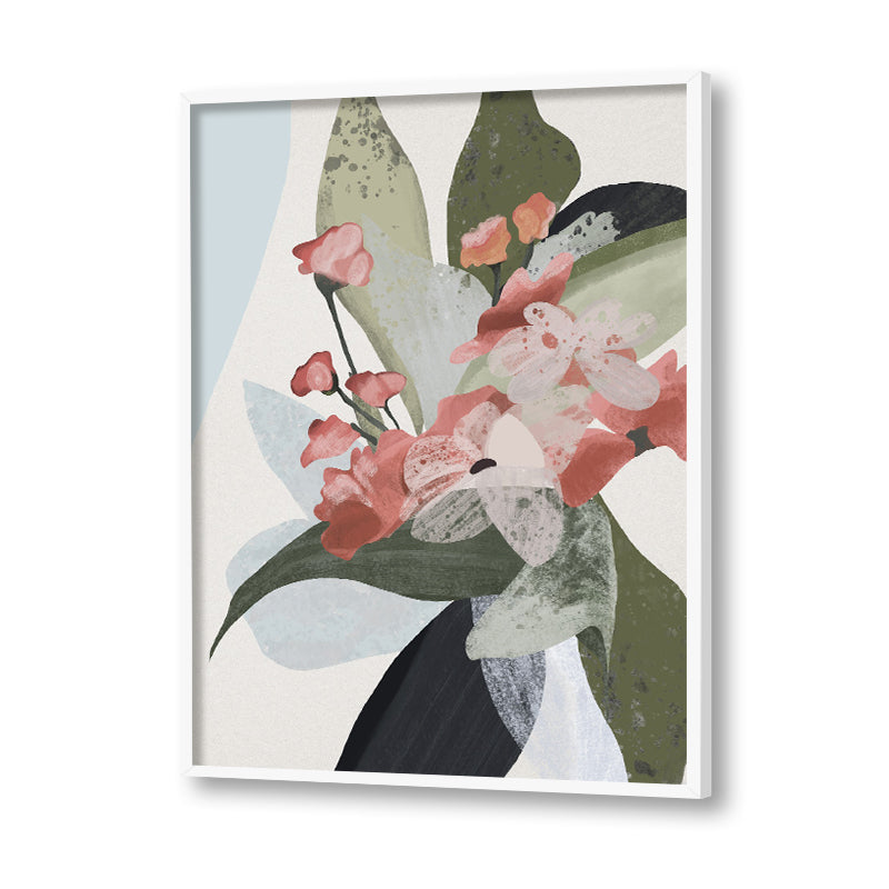 Pastel Floral 3 Nature Artwork Canvas Print for Wall