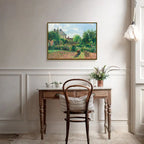 French Landscape No. 1 – Nature Canvas Art Print for Wall