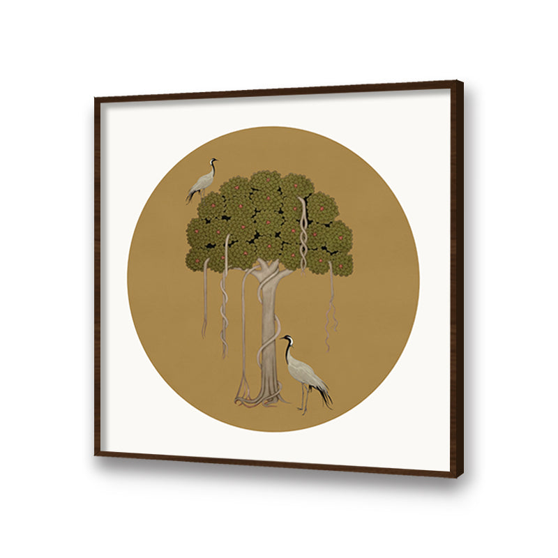 Brown frame