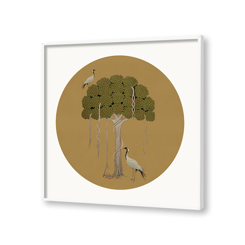 White frame