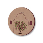 Grove No. 4 (Round) – Nature Art Canvas Print for Wall