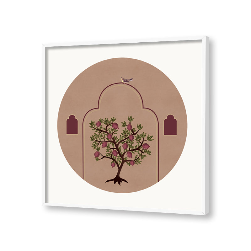 White frame