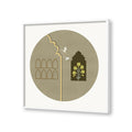 Grove No. 6 (Square) – Nature Art Canvas Print for Wall