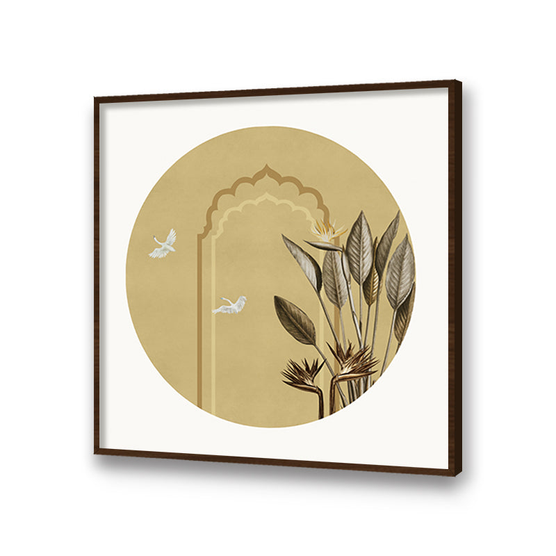Brown frame