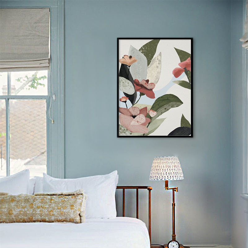 Pastel Floral 5 Nature Artwork Canvas Wall Print