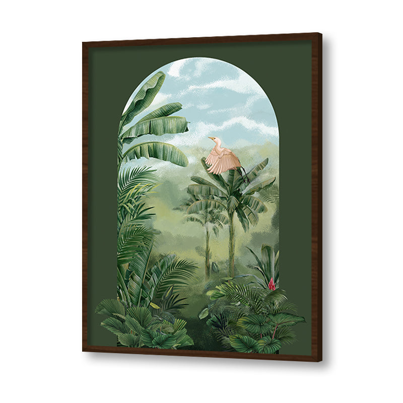 Brown frame