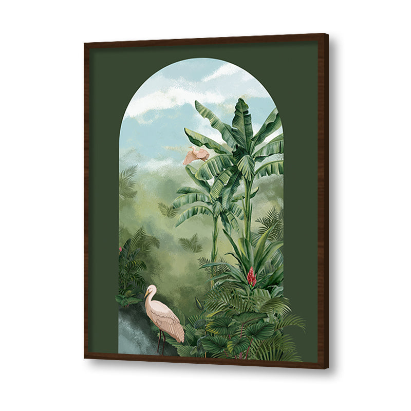 Brown frame