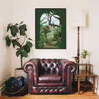 Tropical Jungle No. 4 – Nature Art Canvas Wall Print
