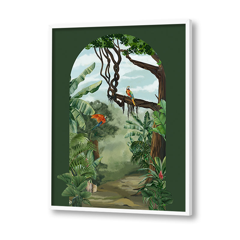 Tropical Jungle 4 Nature Art Canvas Wall Print