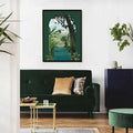 Tropical Jungle 6 Nature Artwork Canvas Print for Wall