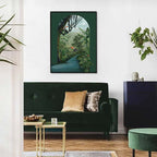 Tropical Jungle No. 7 – Nature Canvas Art Print for Wall