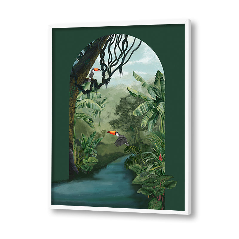 White frame