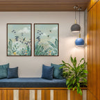 Utopian Jungle No. 1 – Nature Artwork Canvas Wall Print