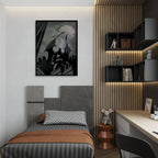Batman Pop Artwork Canvas Print for Wall