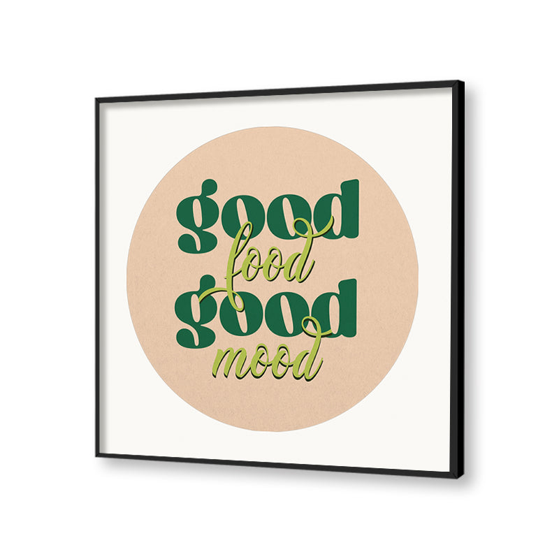 Good Food Pop Artwork Canvas Print for Wall