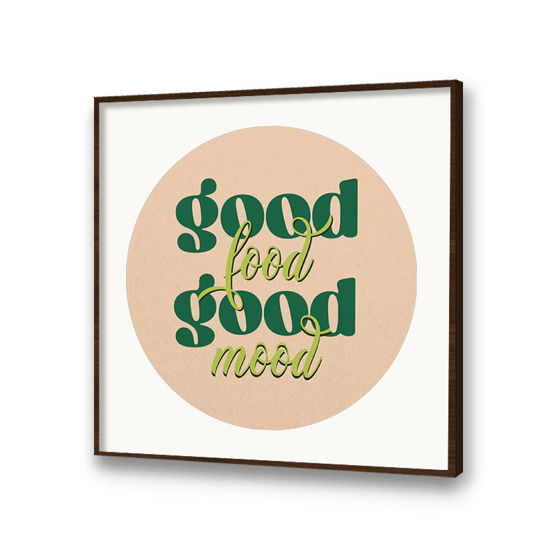 Good Food Pop Artwork Canvas Print for Wall