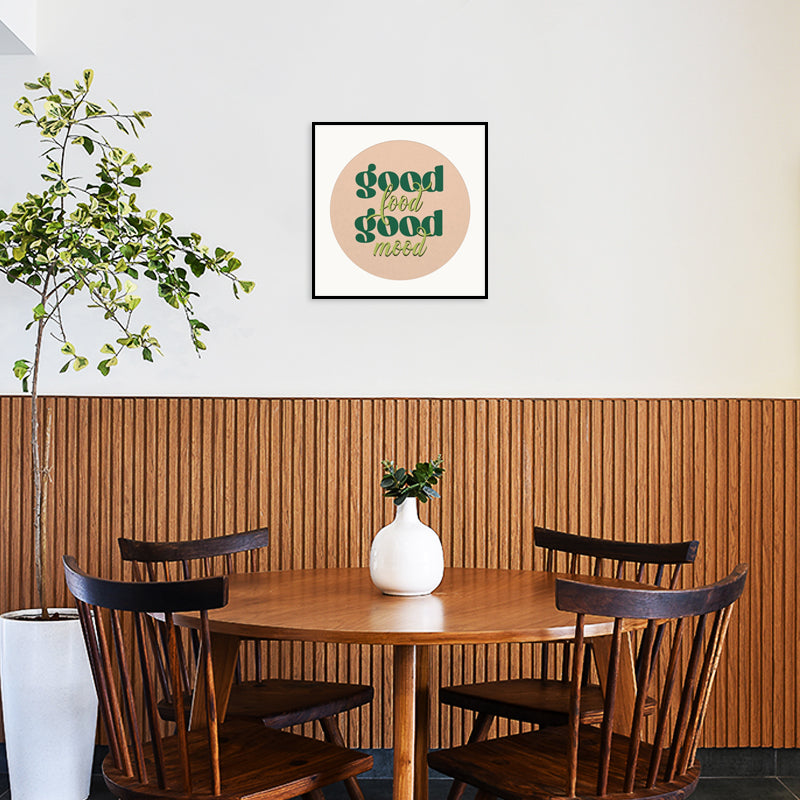 Good Food Pop Artwork Canvas Print for Wall