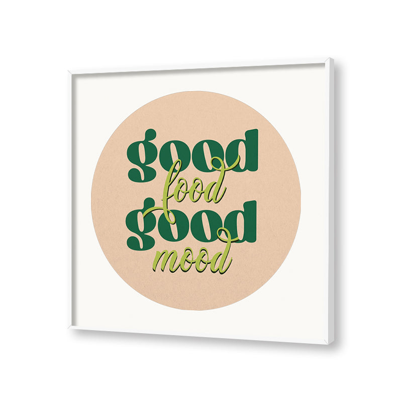 Good Food Pop Artwork Canvas Print for Wall