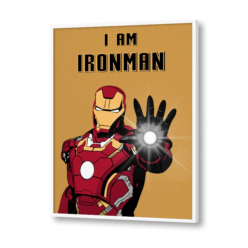 Ironman Pop Artwork Canvas Print for Wall