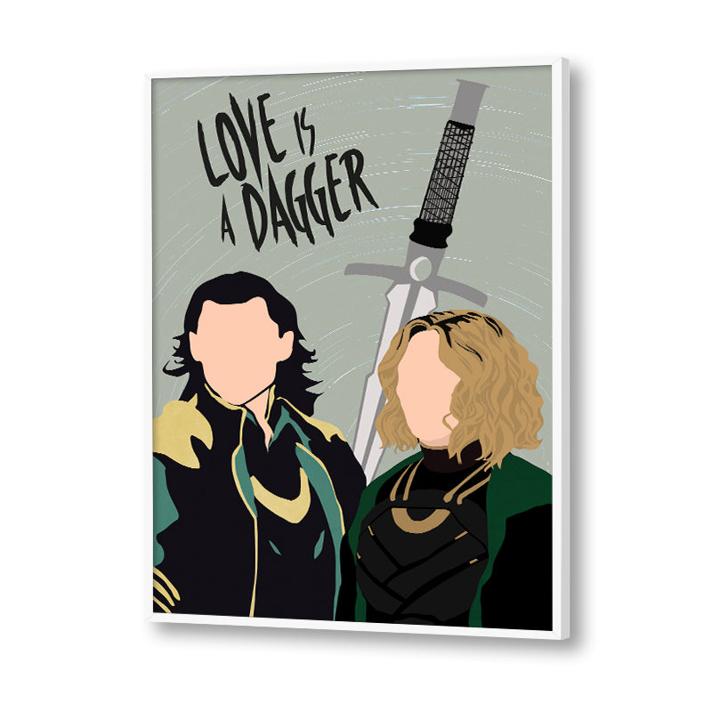 Loki Pop Artwork Canvas Print for Wall