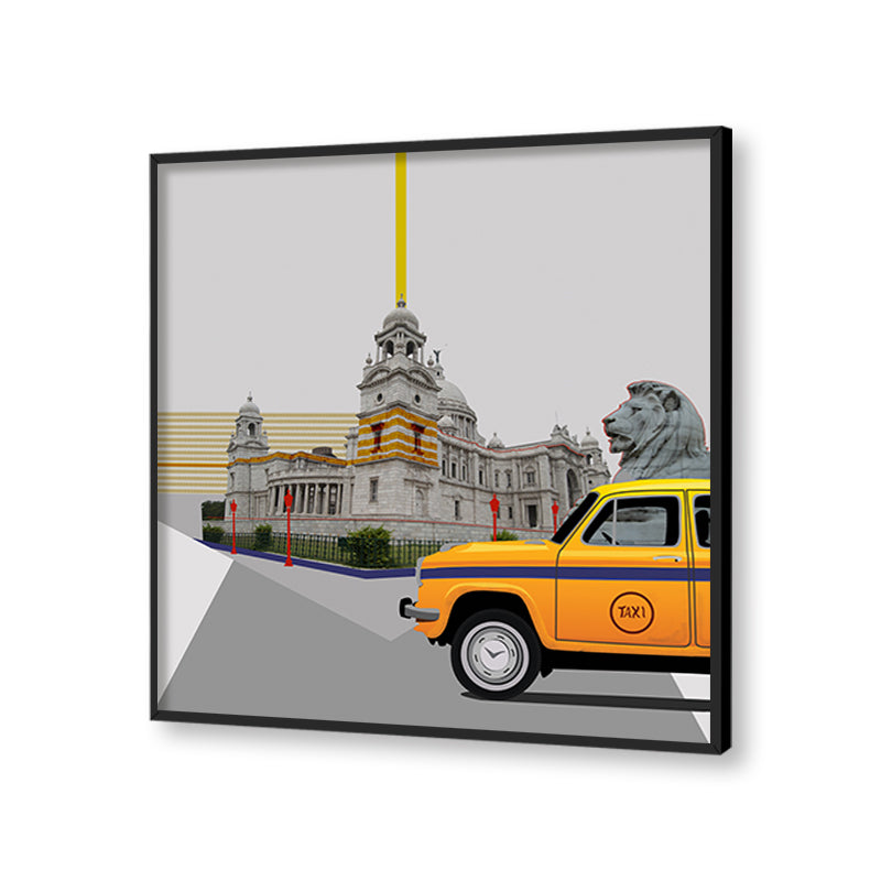 Oh Calcutta! Ambassador Pop Artwork Canvas Print for Wall