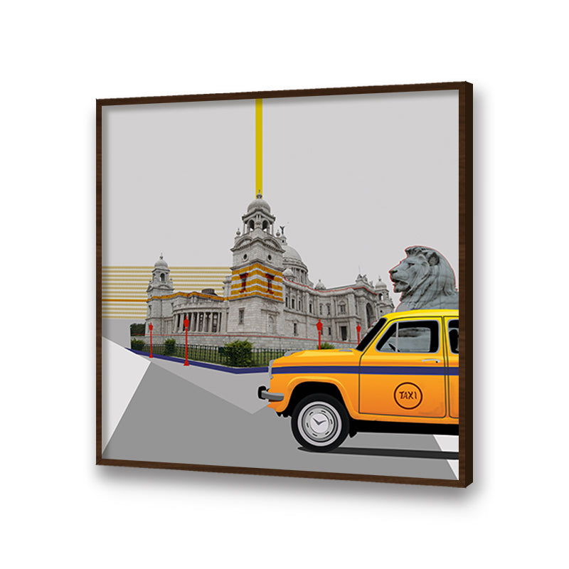 Oh Calcutta! Ambassador Pop Artwork Canvas Print for Wall