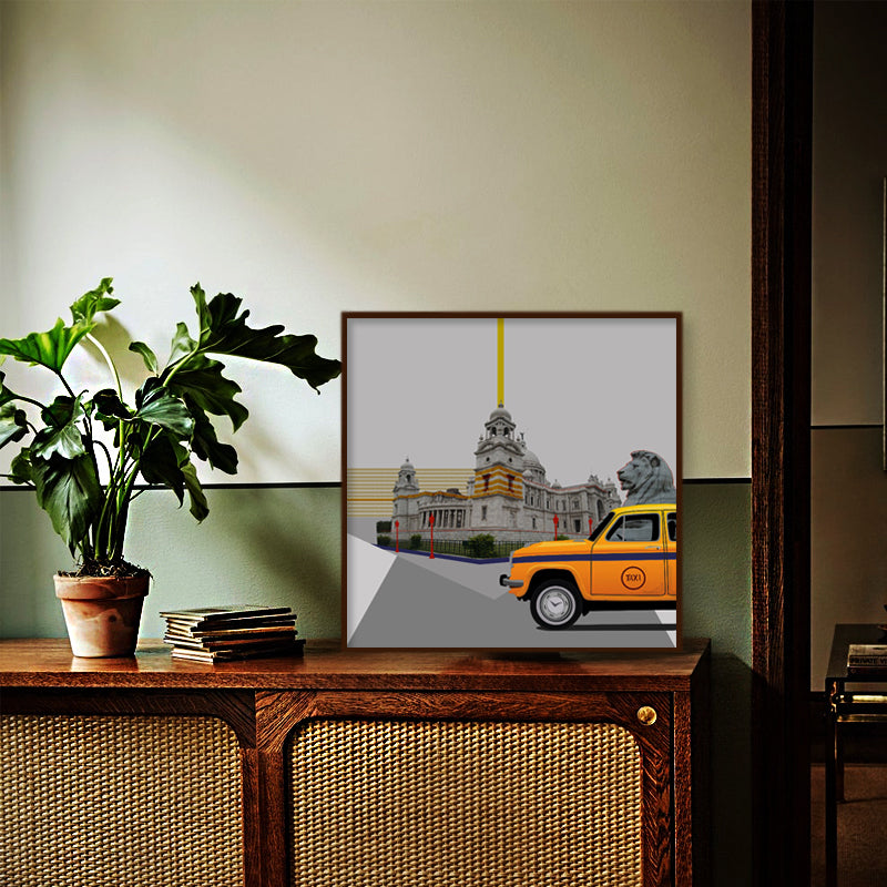 Oh Calcutta! Ambassador Pop Artwork Canvas Print for Wall