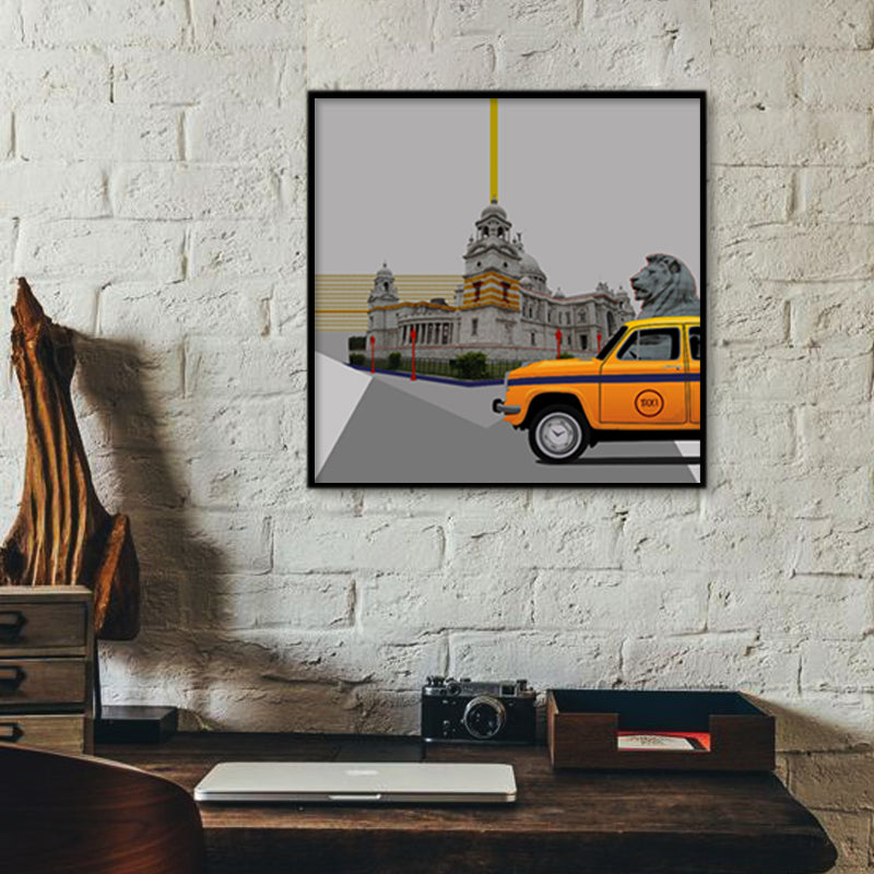 Oh Calcutta! Ambassador Pop Artwork Canvas Print for Wall
