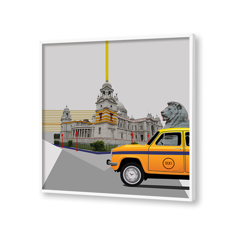 Oh Calcutta! Ambassador Pop Artwork Canvas Print for Wall