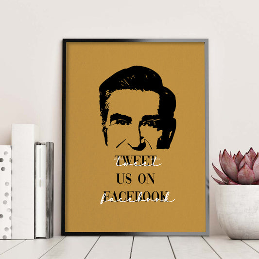 Schitt's Creek 3 Pop Artwork | Canvas Painting for Wall | Wall Decor | Wall Painting for Home Decor, Cafe, Restaurant