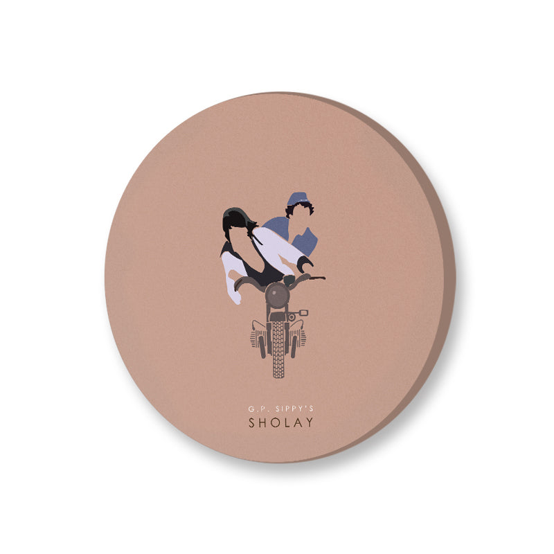 Sholay Pop Artwork Canvas Print for Wall