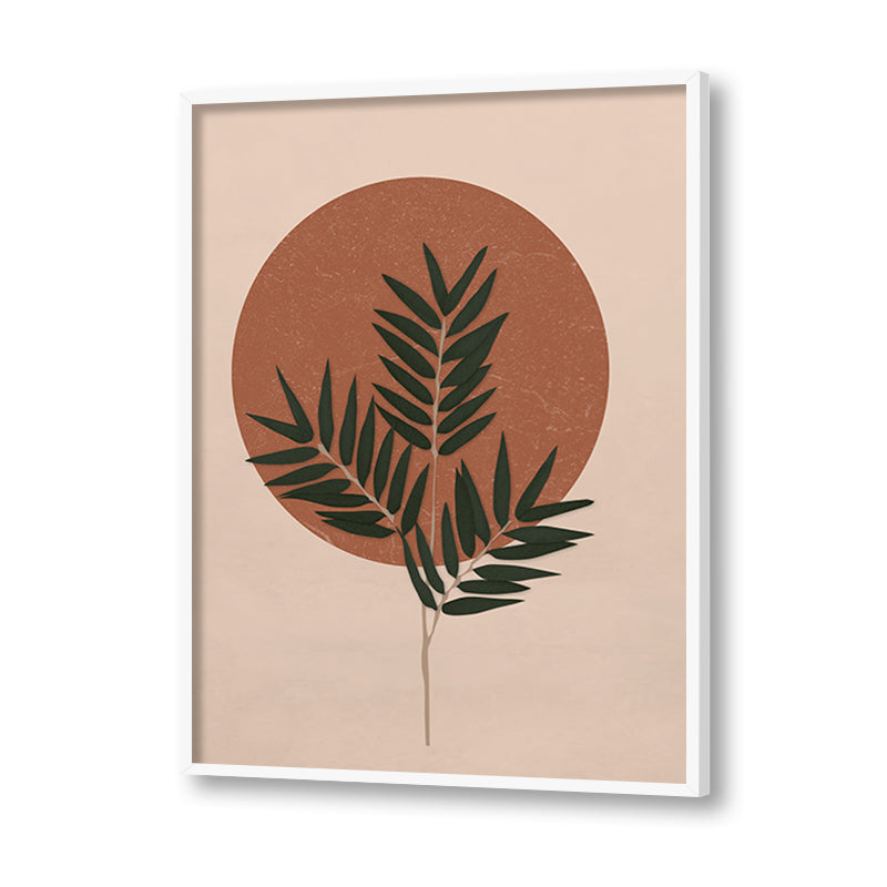 Fern & Sun Scandinavian Canvas Wall Art Print