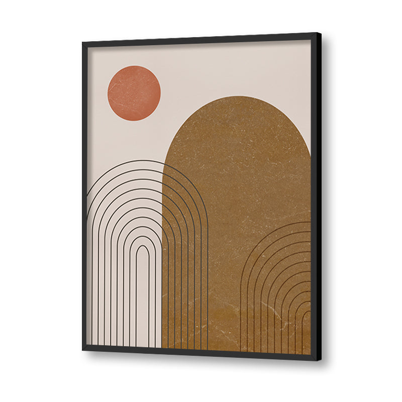 Incurve Scandinavian Canvas Wall Art Print