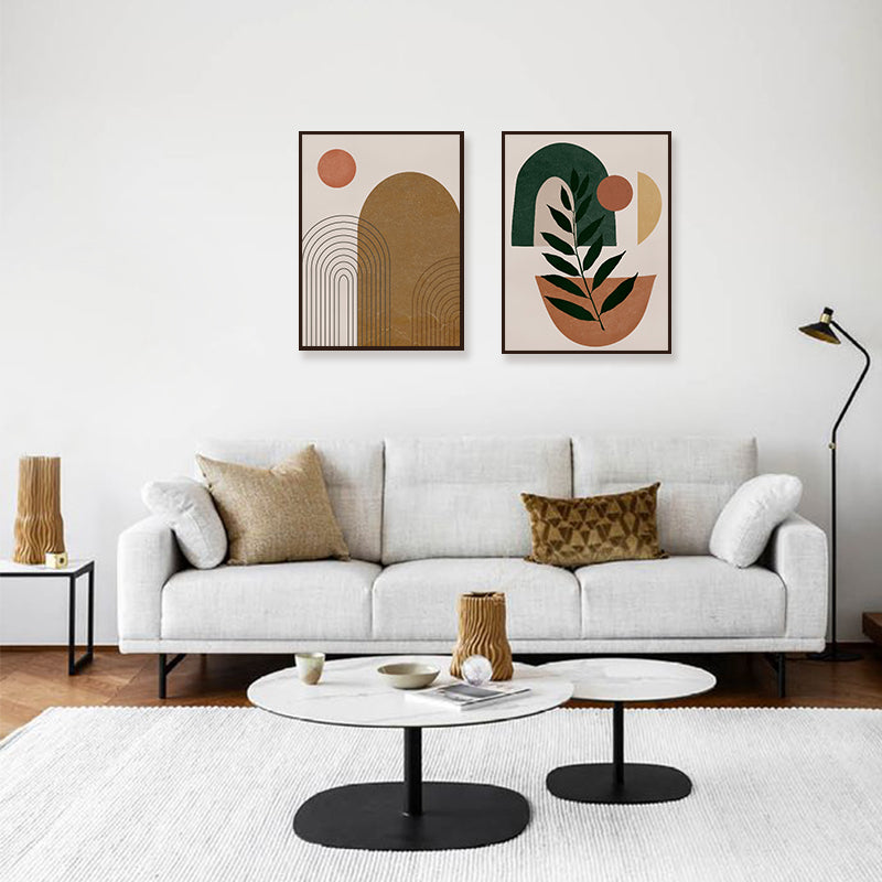 Incurve Scandinavian Canvas Wall Art Print