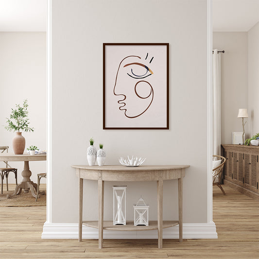 Looking Beyond Scandinavian Wall Artwork | Canvas Painting for Wall | Wall Decor | Wall Painting for Home Decor, Cafe, Office, Restaurant