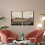 Serene View No. 1 – Scandinavian Canvas Wall Art Print
