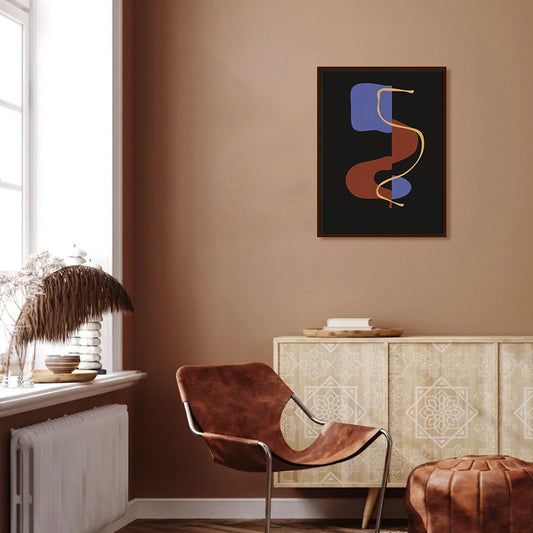 Stairway Scandinavian Wall Artwork | Canvas Painting for Wall | Wall Decor | Wall Painting for Home Decor, Living Room, Cafe, Office, Restaurant