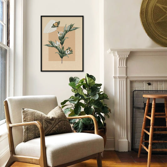 With My Greens 4 Scandinavian Wall Artwork | Canvas Painting for Wall | Wall Decor | Wall Painting for Home Decor, Living Room, Cafe, Office, Restaurant