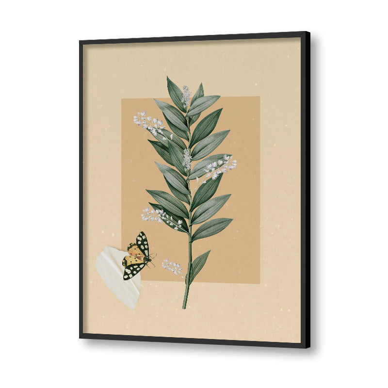 With My Greens 3 Scandinavian Canvas Wall Art Print