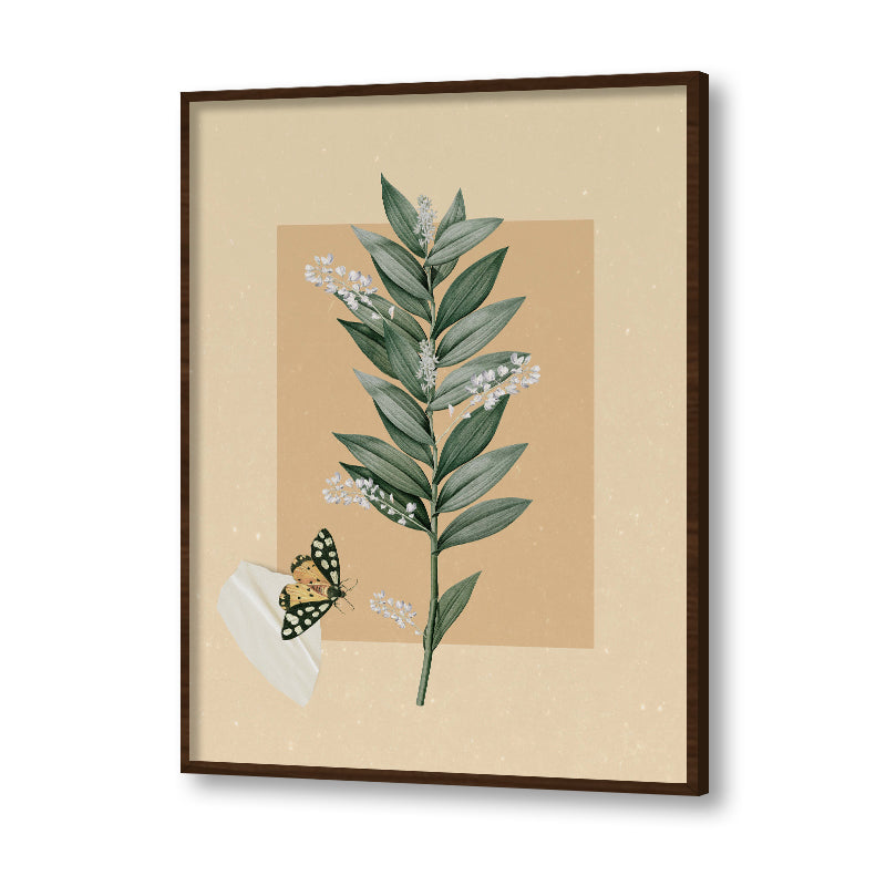 With My Greens 3 Scandinavian Canvas Wall Art Print