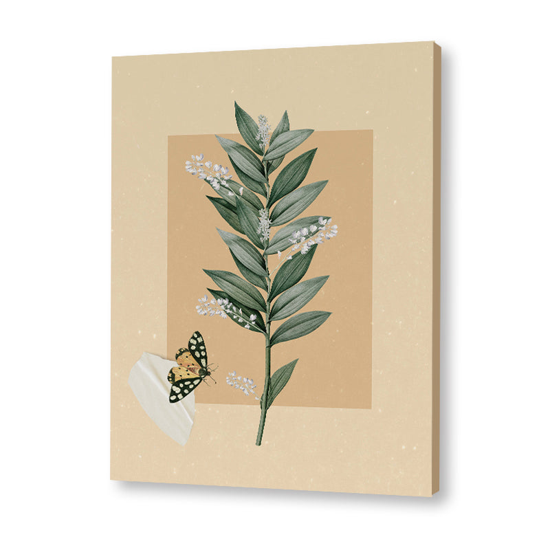 With My Greens 3 Scandinavian Canvas Wall Art Print