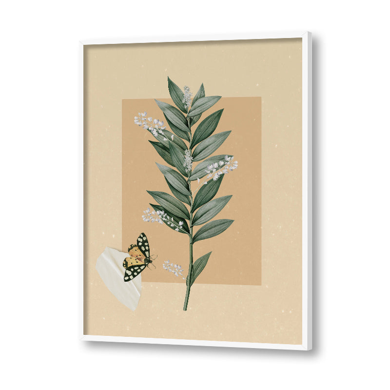 With My Greens 3 Scandinavian Canvas Wall Art Print