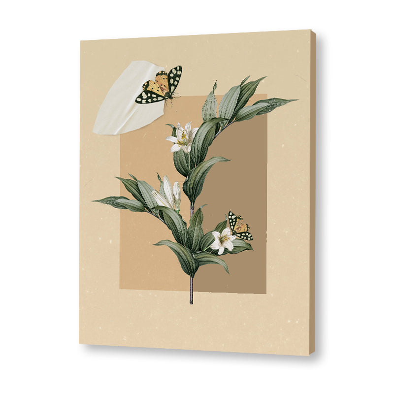 With My Greens 4 Scandinavian Canvas Wall Art Print