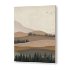 Serene View No. 1 – Scandinavian Canvas Wall Art Print