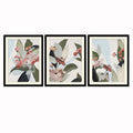 Studio Artemist pastel floral set of 3 art prints image 2