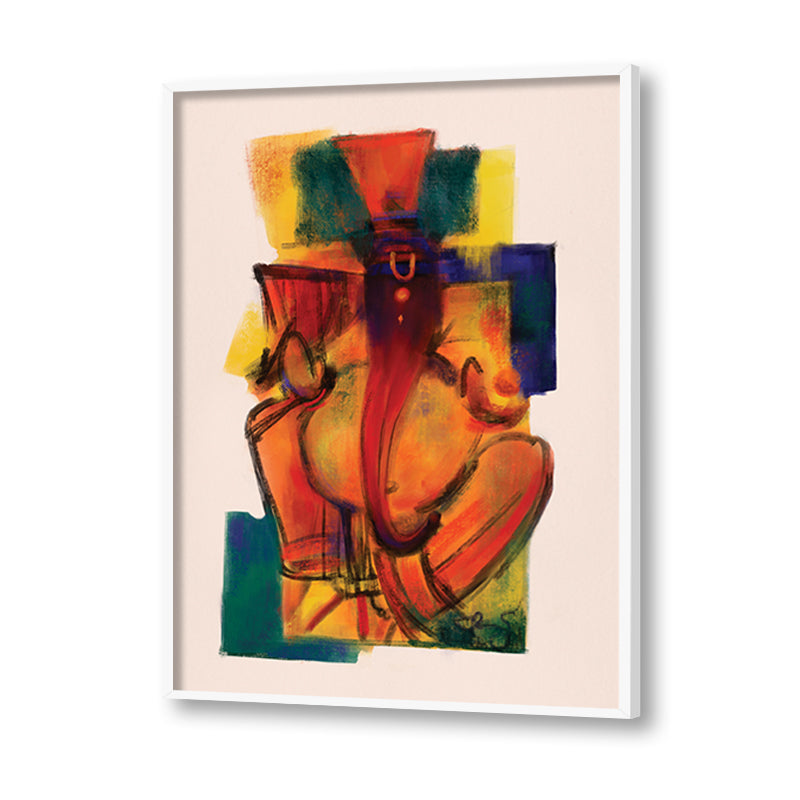White frame
