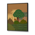 Pichwai Palace No. 1 – Traditional Artwork Canvas Print for Wall