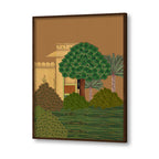 Pichwai Palace No. 1 – Traditional Artwork Canvas Print for Wall