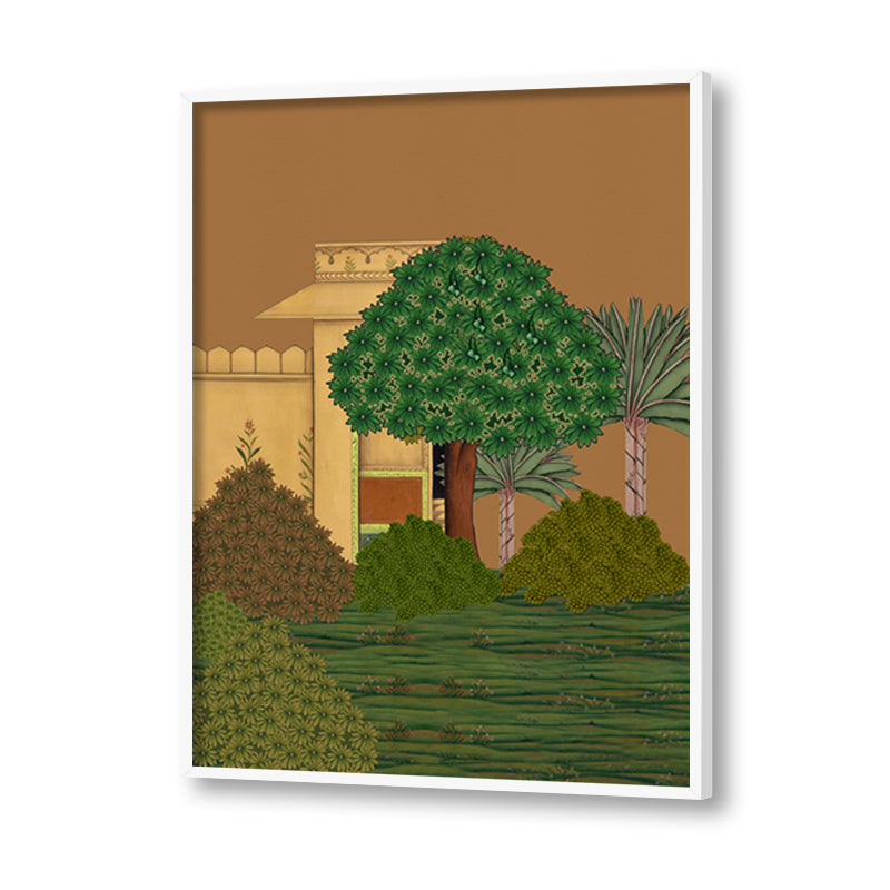 White frame
