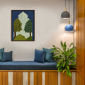 Pichwai Garden 1 Traditional Artwork Canvas Print for Wall